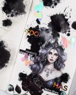 واشی watercolor galaxy - Image 6