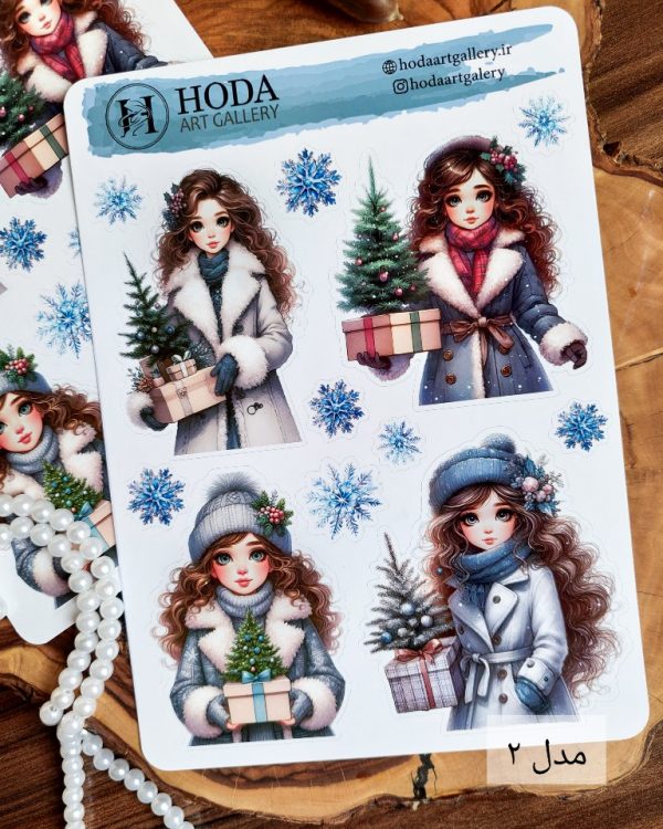 استیکر The magic of winter - Image 11