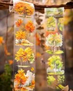 چسب واشی Trees and forest - تصویر 2