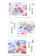 جعبه استیکر Four seasons of flowers - Image 8