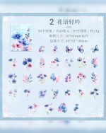 جعبه استیکر Four seasons of flowers - Image 10