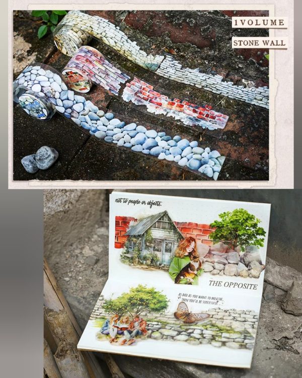 واشی Stone wall path - Image 9