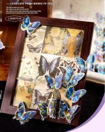 استیکر ۳بعدی پروانه - Image 3