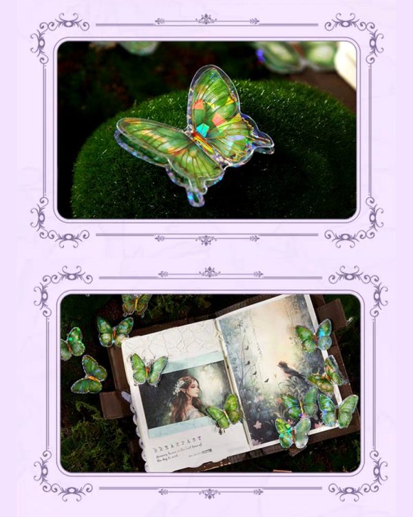 استیکر ۳بعدی پروانه - Image 5