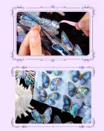 استیکر ۳بعدی پروانه - Image 7