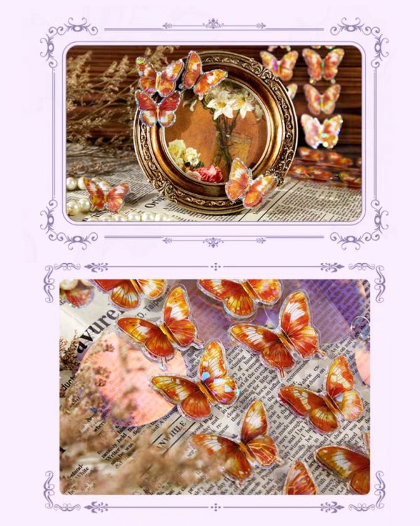 استیکر ۳بعدی پروانه - Image 6