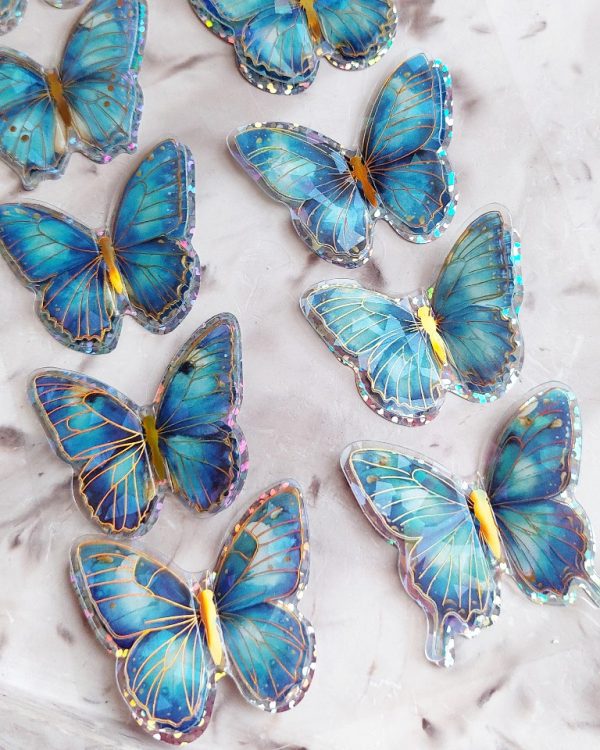 استیکر ۳بعدی پروانه - Image 9