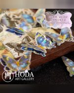 استیکر ۳بعدی پروانه