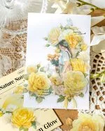 استیکر Flower Nature Letters - تصویر 3