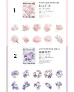 استیکر Flower Nature Letters - تصویر 12