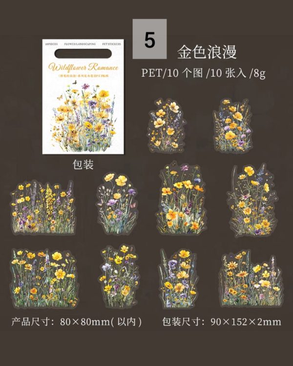 استیکر Wildflowers Romance - Image 14