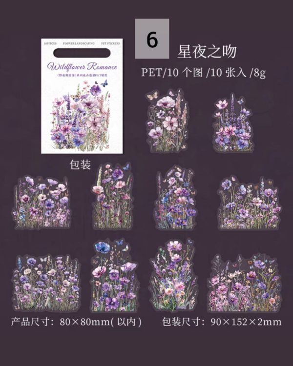 استیکر Wildflowers Romance - Image 15