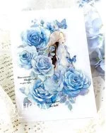 استیکر Flower Nature Letters