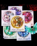 استیکر پروانه سایز بزرگ Gem Butterfly - Image 2