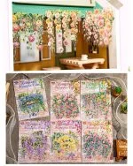 استیکر Romantic Flower vine - تصویر 6