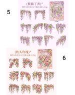 استیکر Romantic Flower vine - Image 11