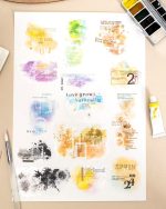 کتابچه استیکر A watercolor album - Image 4