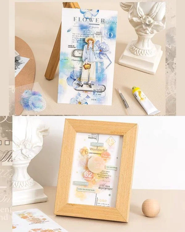 کتابچه استیکر A watercolor album - تصویر 10