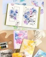 کتابچه استیکر A watercolor album - تصویر 12