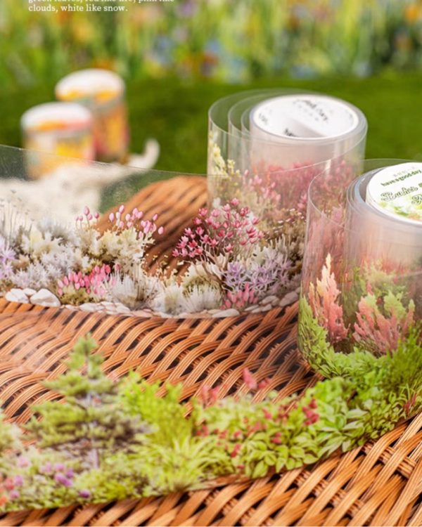 چسب واشی Bushes and flowers - Image 2