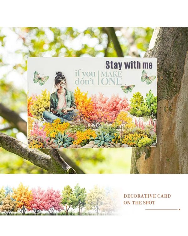 چسب واشی Bushes and flowers - Image 6