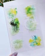 کتابچه استیکر A watercolor album - تصویر 2