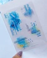 کتابچه استیکر A watercolor album - تصویر 5