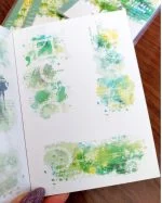 کتابچه استیکر A watercolor album - تصویر 7