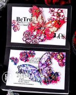 استیکر پروانه سایز بزرگ Gem Butterfly