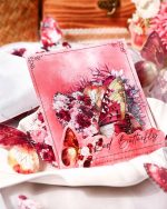 استیکر گل و پروانه butterfly dance and flowering season - Image 2