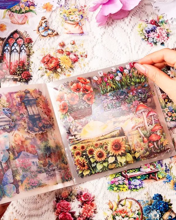 کتابچه استیکر fog locks the mountans - Image 12