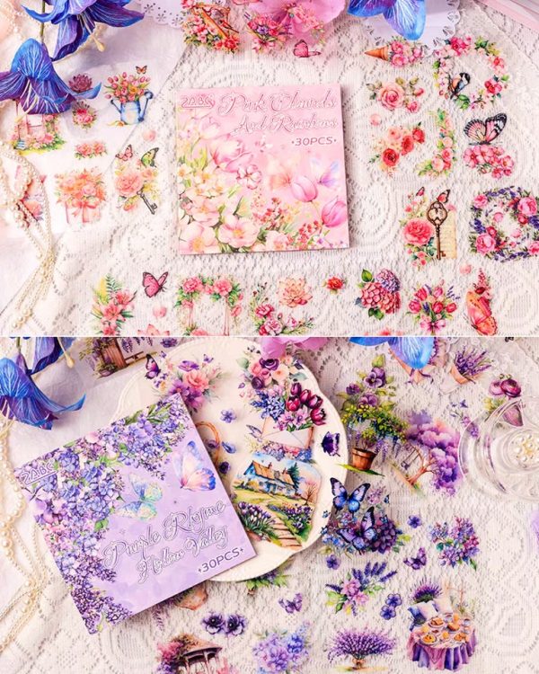 کتابچه استیکر fog locks the mountans - Image 2