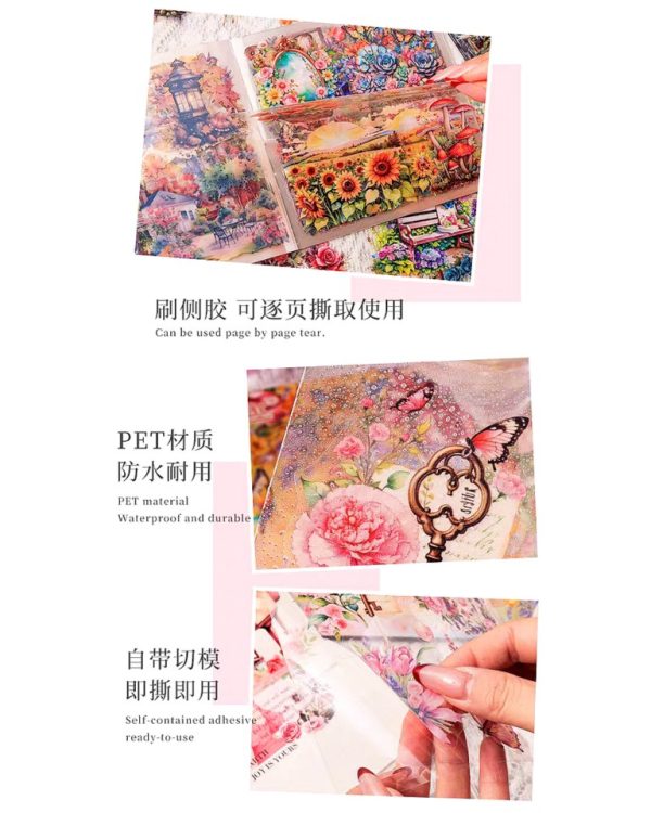 کتابچه استیکر fog locks the mountans - Image 9