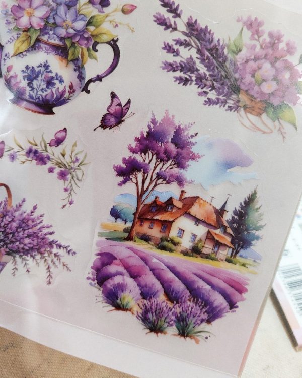 کتابچه استیکر fog locks the mountans - Image 6