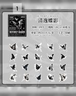 استیکر جعبه ای پروانه Colorful Tweedledum - Image 10