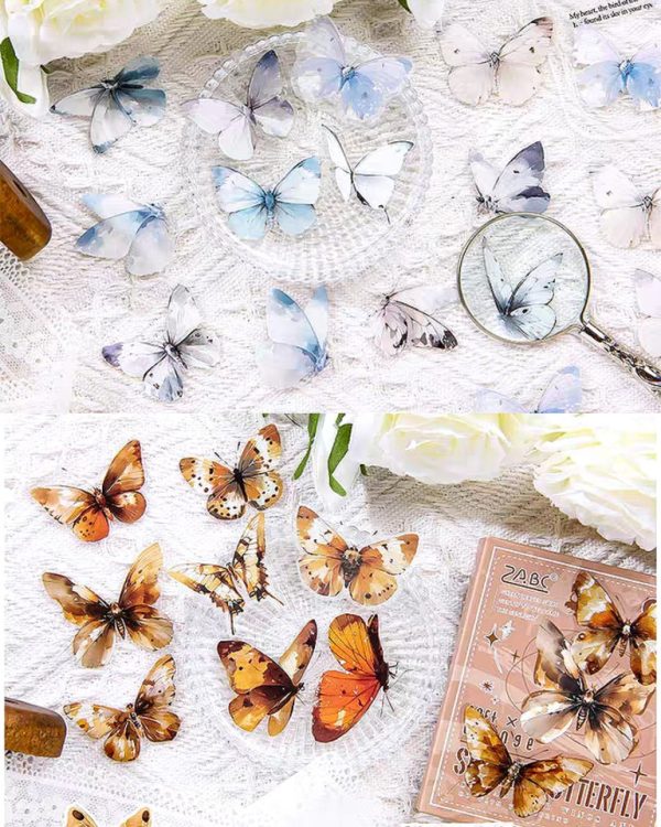 استیکر جعبه ای پروانه Colorful Tweedledum - Image 6