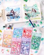 استیکر حباب و لکه آبرنگی Glazed sugar heart - Image 8