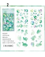 استیکر حباب و لکه آبرنگی Glazed sugar heart - Image 12