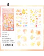 استیکر حباب و لکه آبرنگی Glazed sugar heart - Image 16