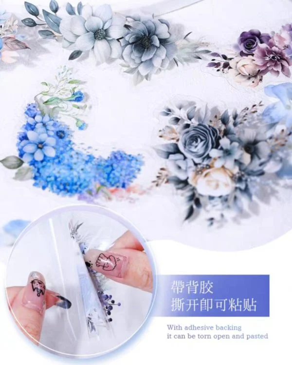 استیکر گل Tranquil Flower Season - تصویر 6