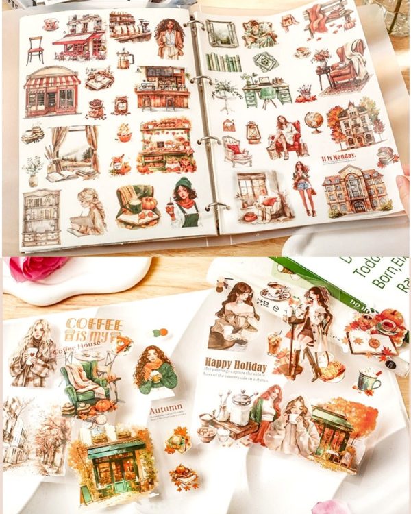 کتابچه استیکر Girl's handbook - Image 7