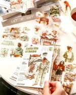 کتابچه استیکر Girl's handbook - تصویر 4
