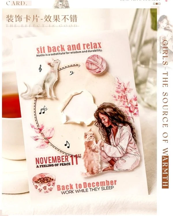 کتابچه استیکر Girl's handbook - تصویر 9