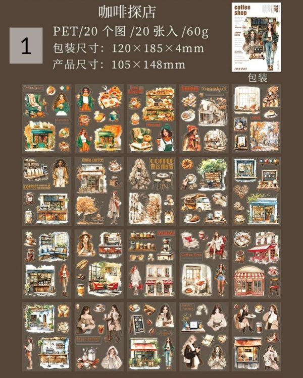 کتابچه استیکر Girl's handbook - Image 11