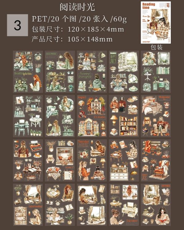 کتابچه استیکر Girl's handbook - Image 13