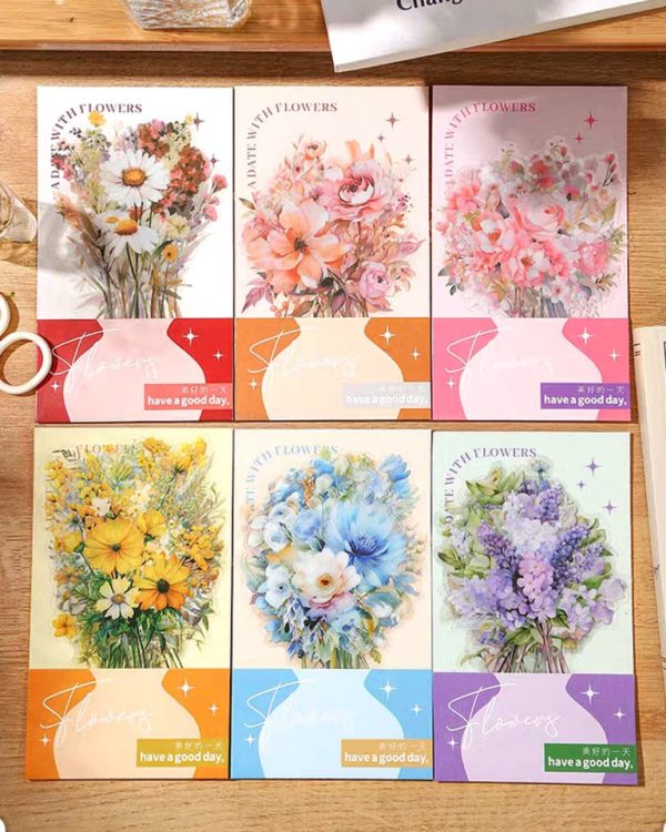 استیکر A date with flowers - Image 2