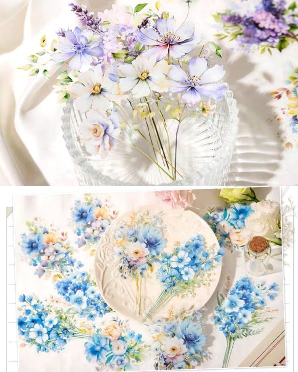 استیکر A date with flowers - Image 4