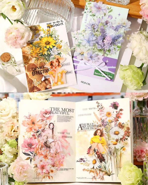 استیکر A date with flowers - Image 6