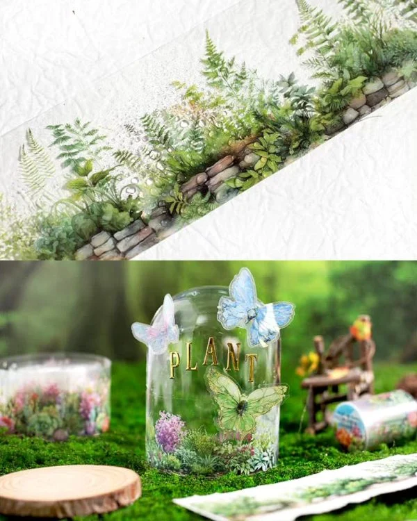 چسب واشی Mountain and wild flowers - تصویر 8