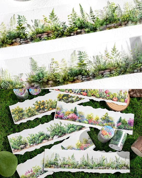 چسب واشی Mountain and wild flowers - Image 7